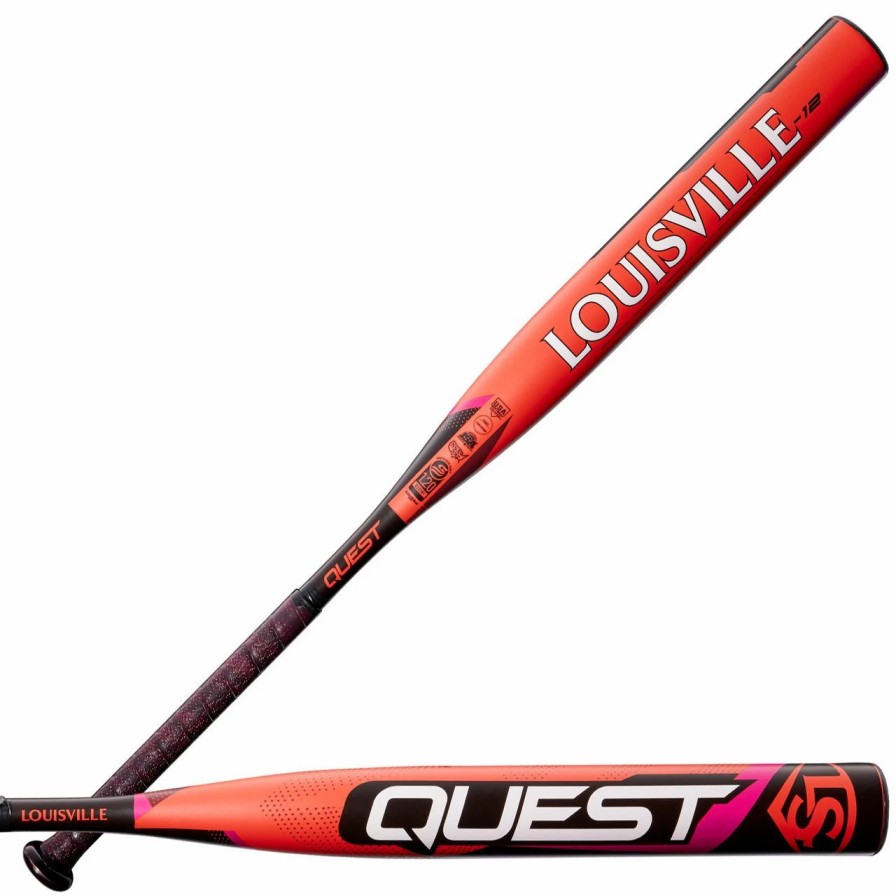 Metal Bat * | Louisville Slugger 2022 Quest (-12) Wbl2551010 Fastpitch Softball Bat