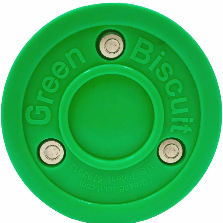 Accessories * | Green Biscuit Orginal Hockey Passing/Stick Handling Puck