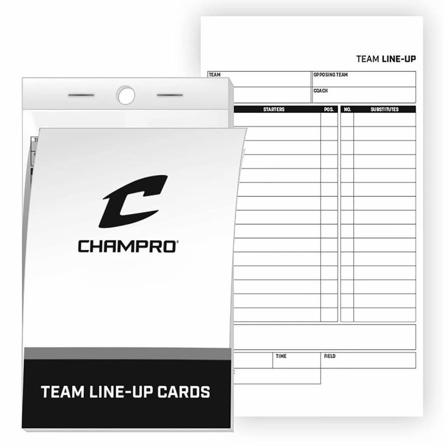 Accessories * | Champro Baseball/Softball Line-Up Cards