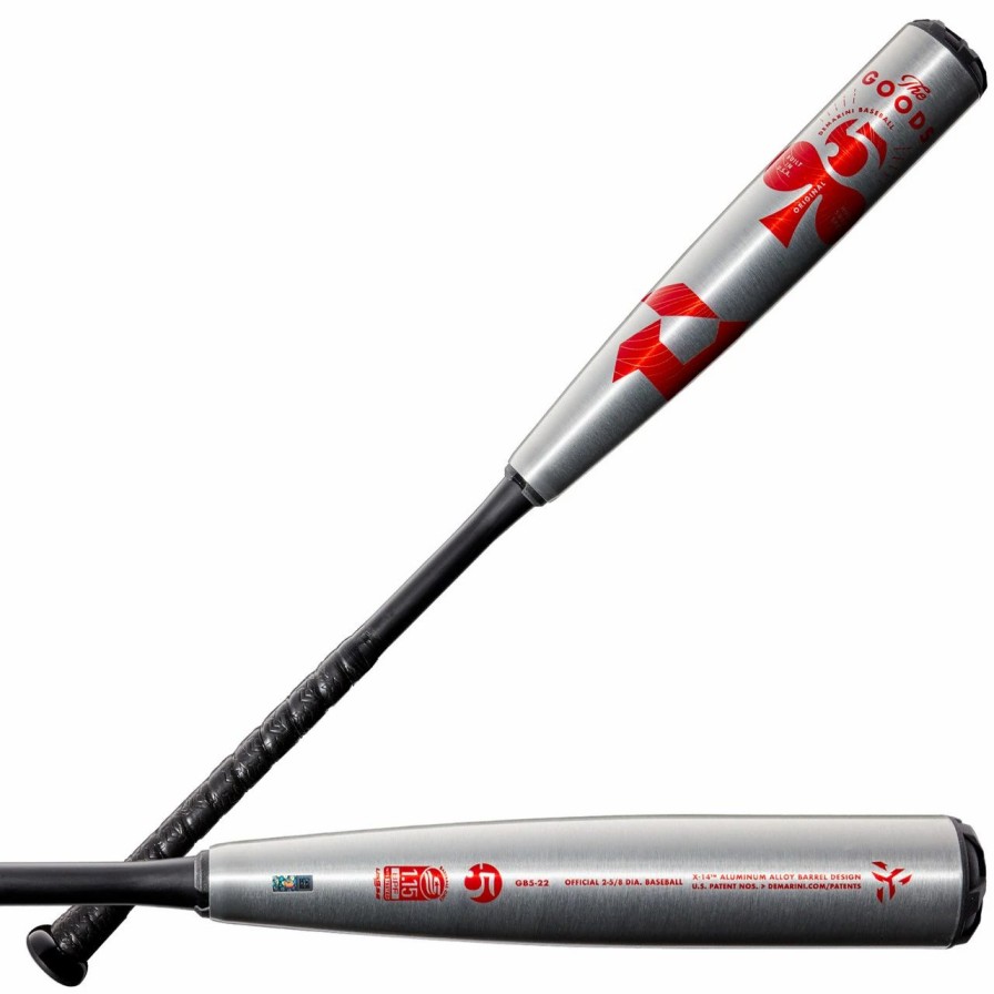 Bat * | Demarini 2022 The Goods Half+Half Usssa (-5) Wtdxgb522 Senior League Baseball Bat