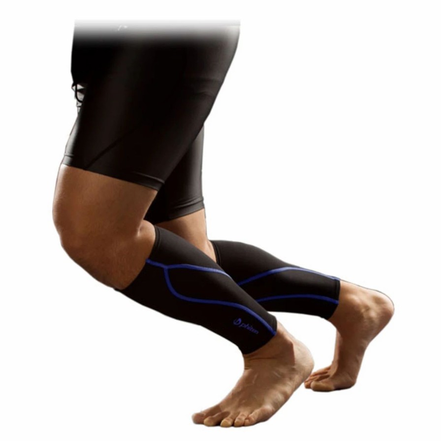 Accessories * | Phiten X30 Titanium Compression Calf Sleeves Pair