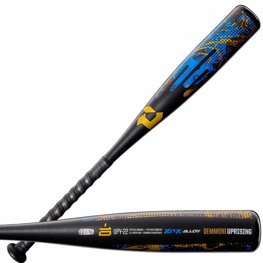 Bat * | Demarini 2022 Uprising (-10) Wbd2234010 Junior Big Barrel Baseball Bat