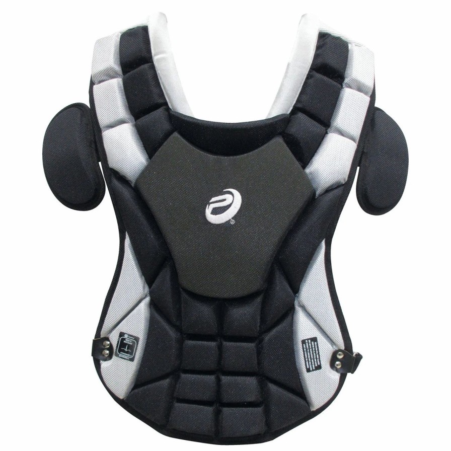 Batting Gloves * | Pronine Proline Youth Baseball Catcher'S Chest Protector Black