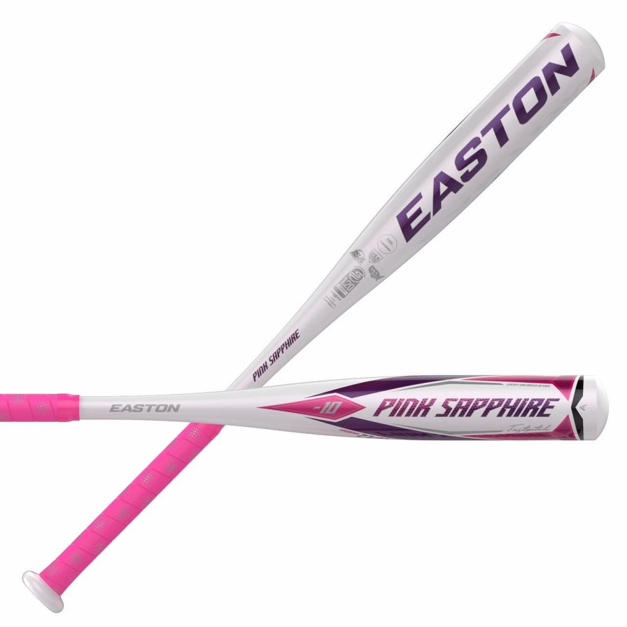 Metal Bat * | Easton 2022 Pink Sapphire (-10) Fp22Psa Youth Fastpitch Softball Bat