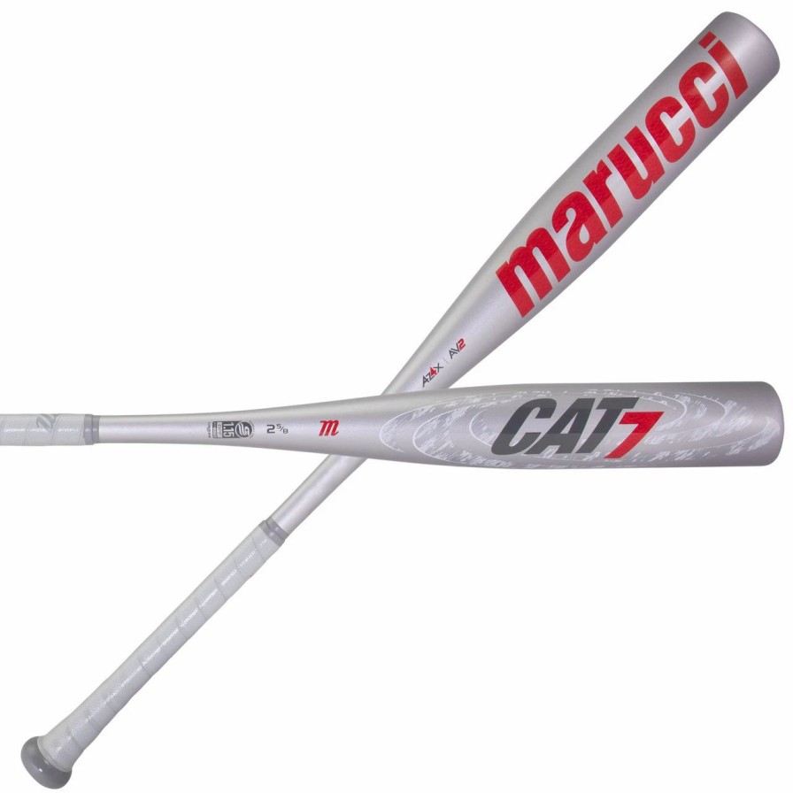 Bat * | Marucci Cat7 Silver Usssa (-5) Msbc725S Senior League Baseball Bat