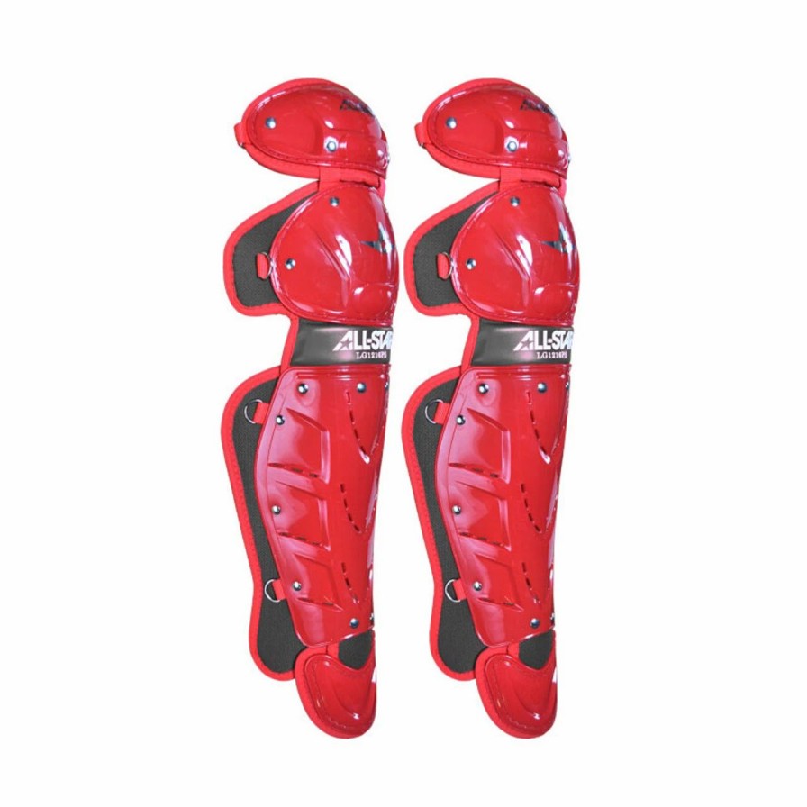 Batting Gloves * | All-Star Players Series 11.5 Inch Youth Catcher'S Leg Guards