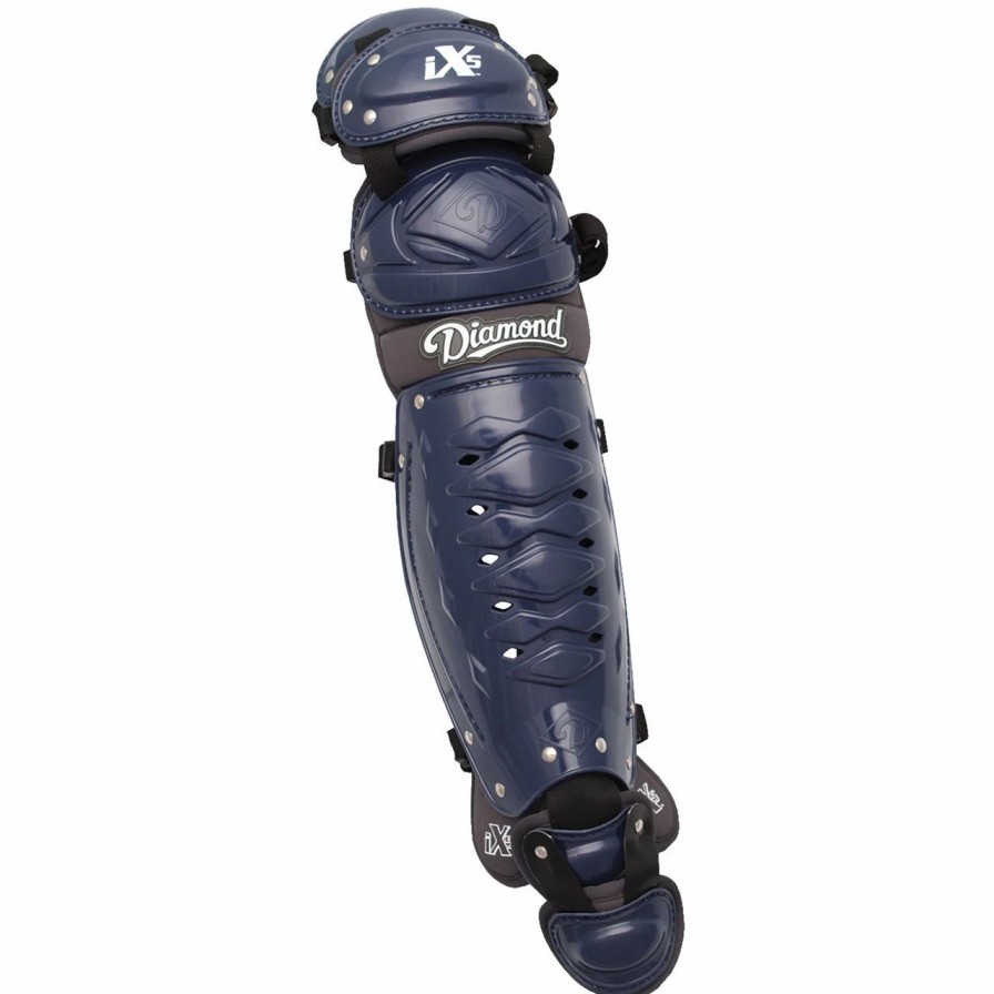 Batting Gloves * | Diamond Ix5 Intermediate Baseball Catcher'S Leg Guards