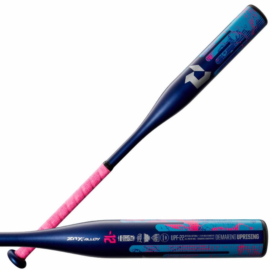 Metal Bat * | Demarini 2022 Uprising (-12) Wbd2236010 Fastpitch Softball Bat