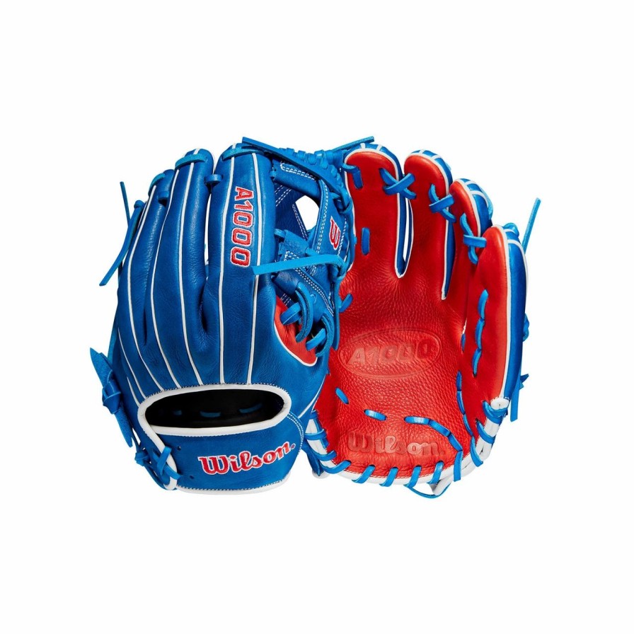 Gloves * | Wilson 2023 A1000 Red/White/Blue Series 11.5 Inch Wbw100836115 Baseball Glove