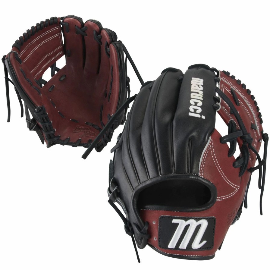 Gloves * | Marucci Capitol Series 11.25 Inch Mfgcp52A1-Wn/Bk Baseball Glove