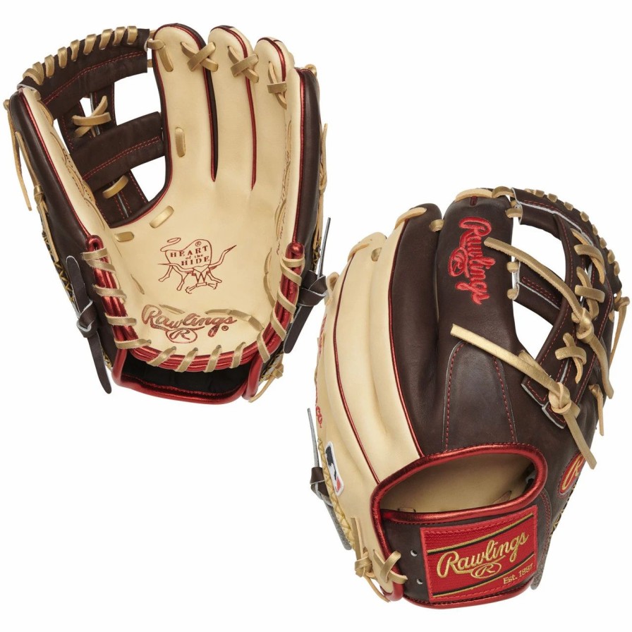 Gloves * | Rawlings Color Sync 7.0 Heart Of The Hide 11.75 Inch Pro205-32Cch Baseball Glove