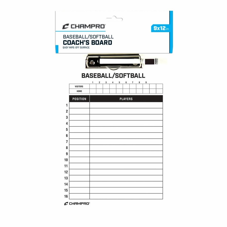 Accessories * | Champro 9 12 Inch Baseball/Softball Coaches Board