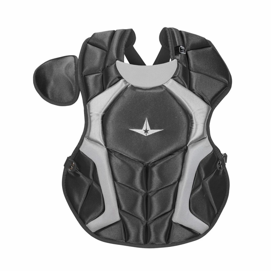 Batting Gloves * | All-Star Player'S Series Nocsae Ages 7-9 Baseball Catcher'S Chest Protector